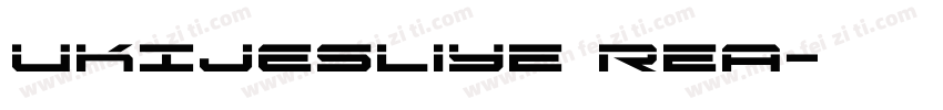 UKIJEsliye rea字体转换